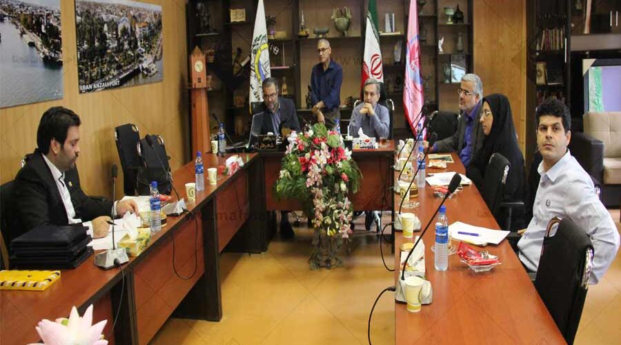 گزارش جلسه دفاعیه از طرح لوگو شهرداری با حضور شهردار انزلی